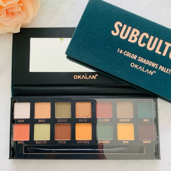 "OKALAN Subculture: 14-Color Shadows Palette" - Picture 4 of 4